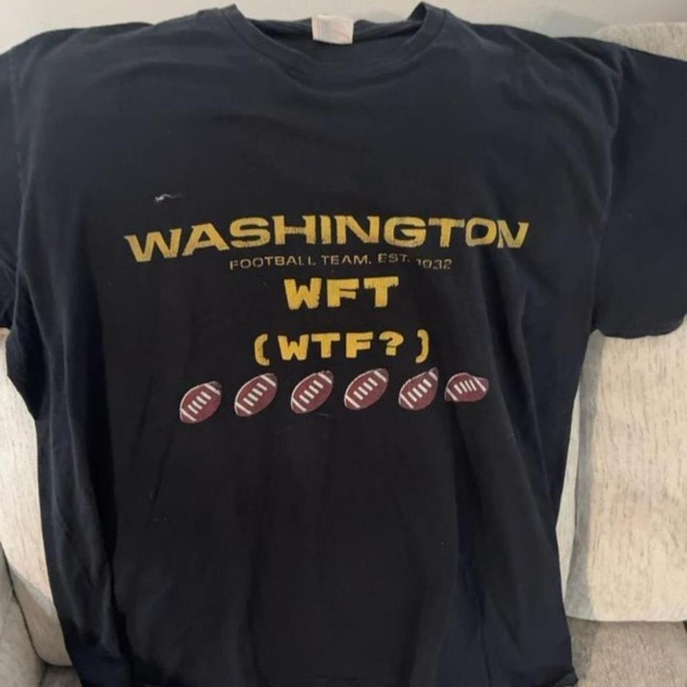 Washington Football Team Fan Favorite black t-shirt #NFL #WashingtonFootball